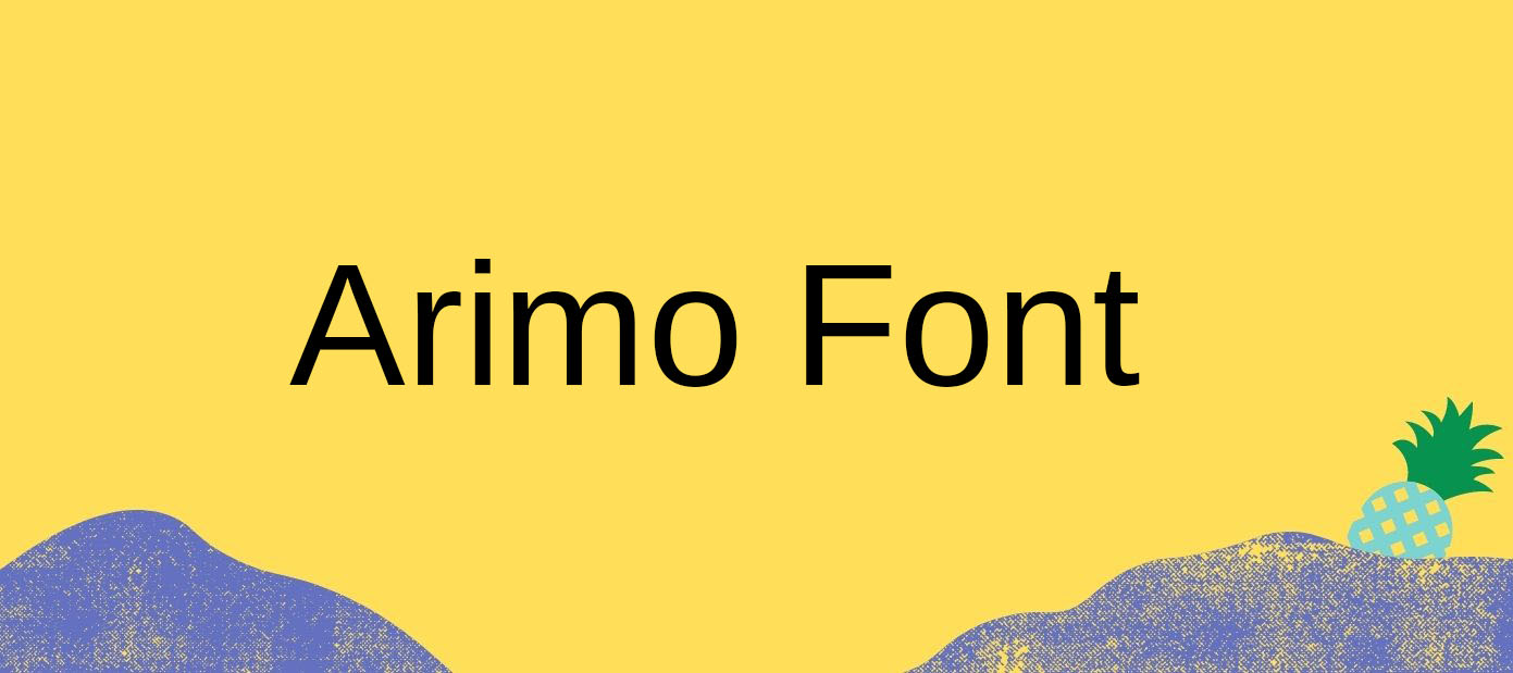 arimo font download for photoshop