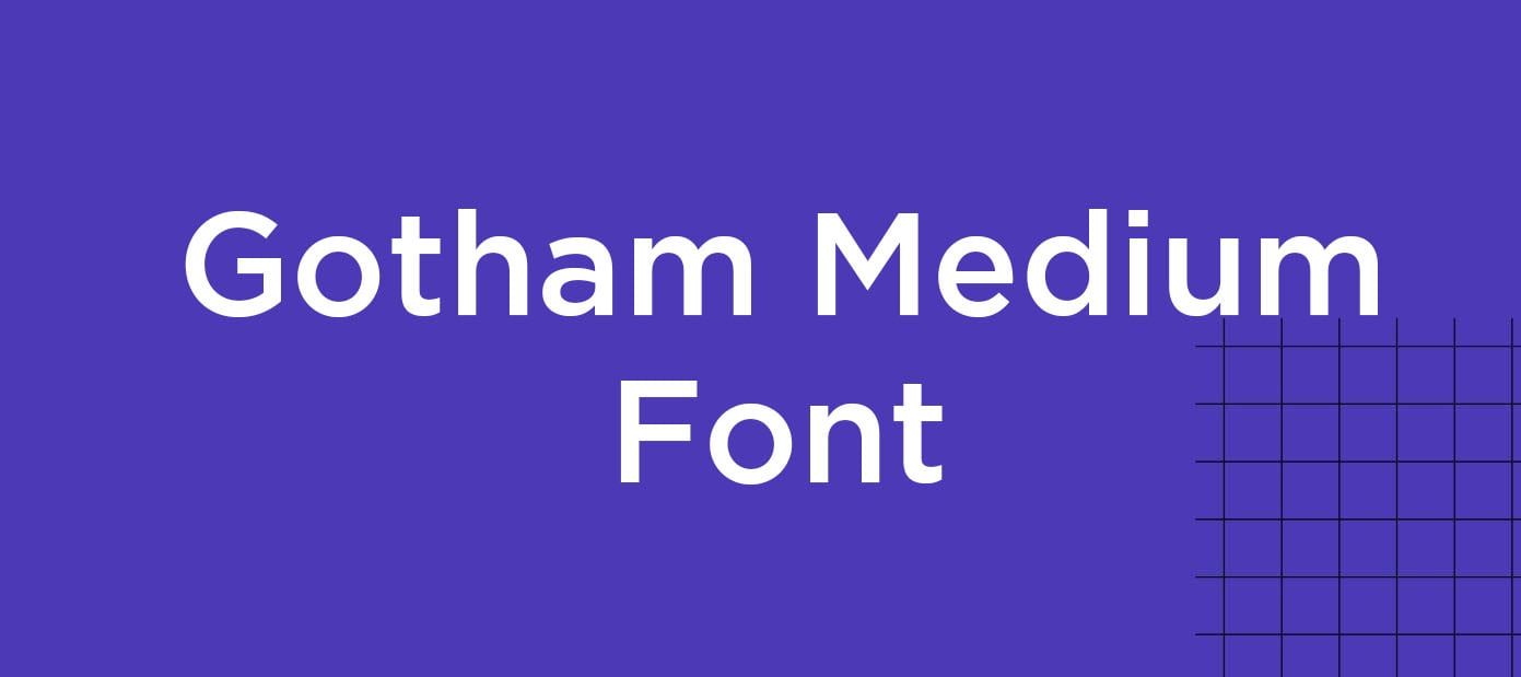 gotham medium font free download for mac