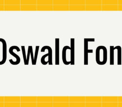 Oswald Font Free Download