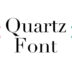 QUARTZ Font Free download