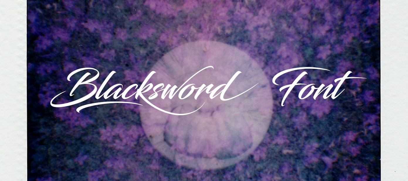 Blacksword Font Free Download