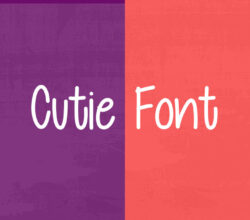 Cutie Font Free Download