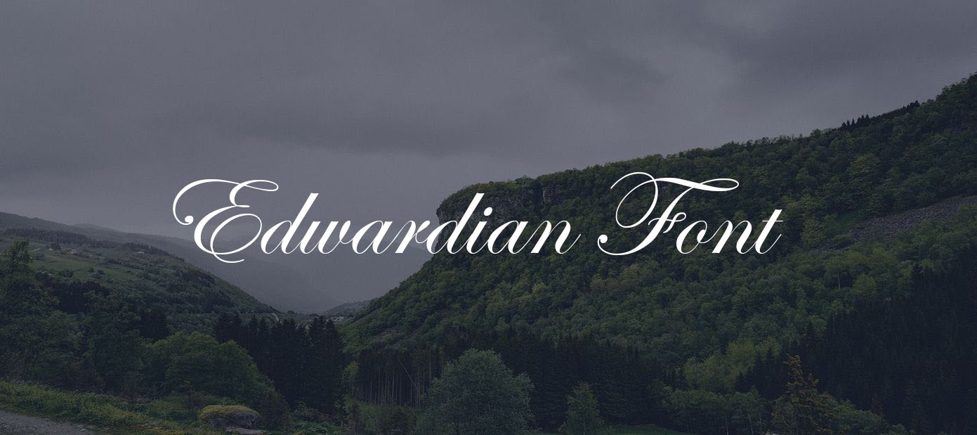 edwardian font free download mac