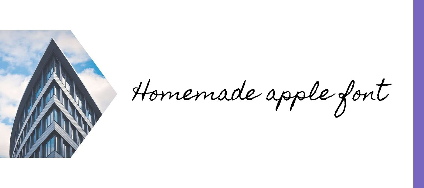 Homemade Apple Font Free Download