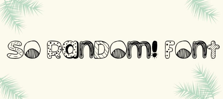 So Random! Font Free Download