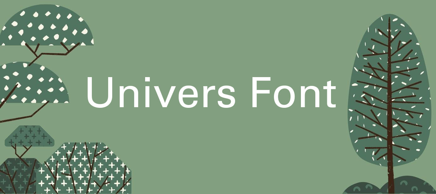 download univers font family free mac