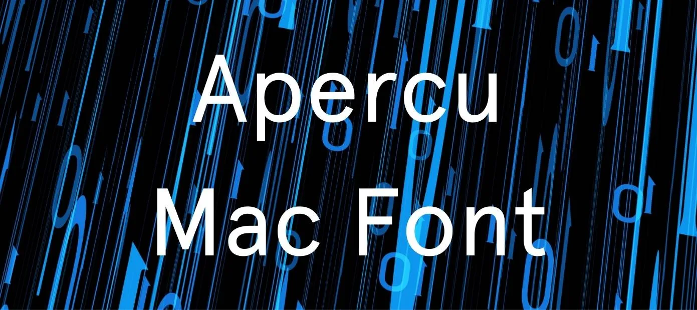 apercu font download free mac
