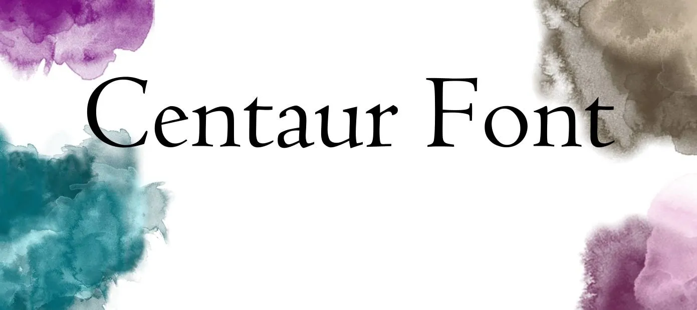 centaur font free mac download