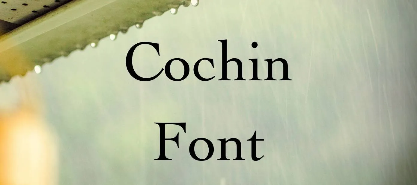cochin font free download mac