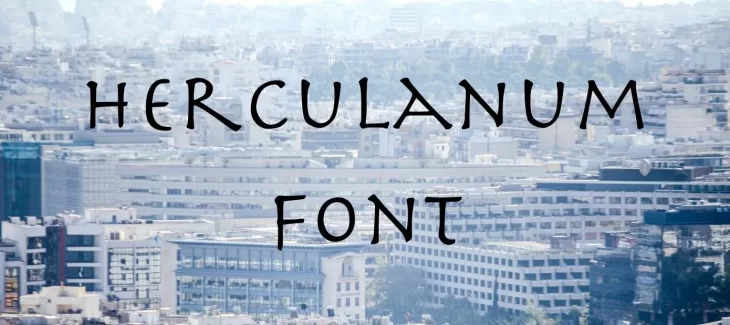 Herculanum Font Free Download