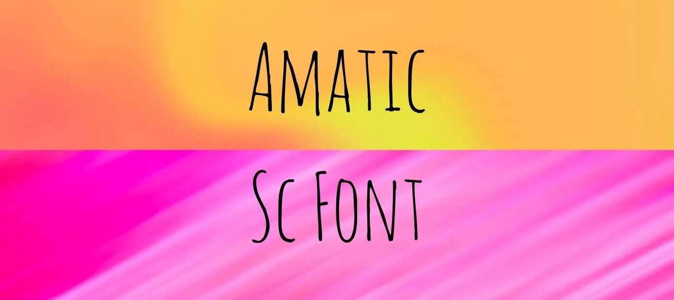 download amatic sc for photoshop