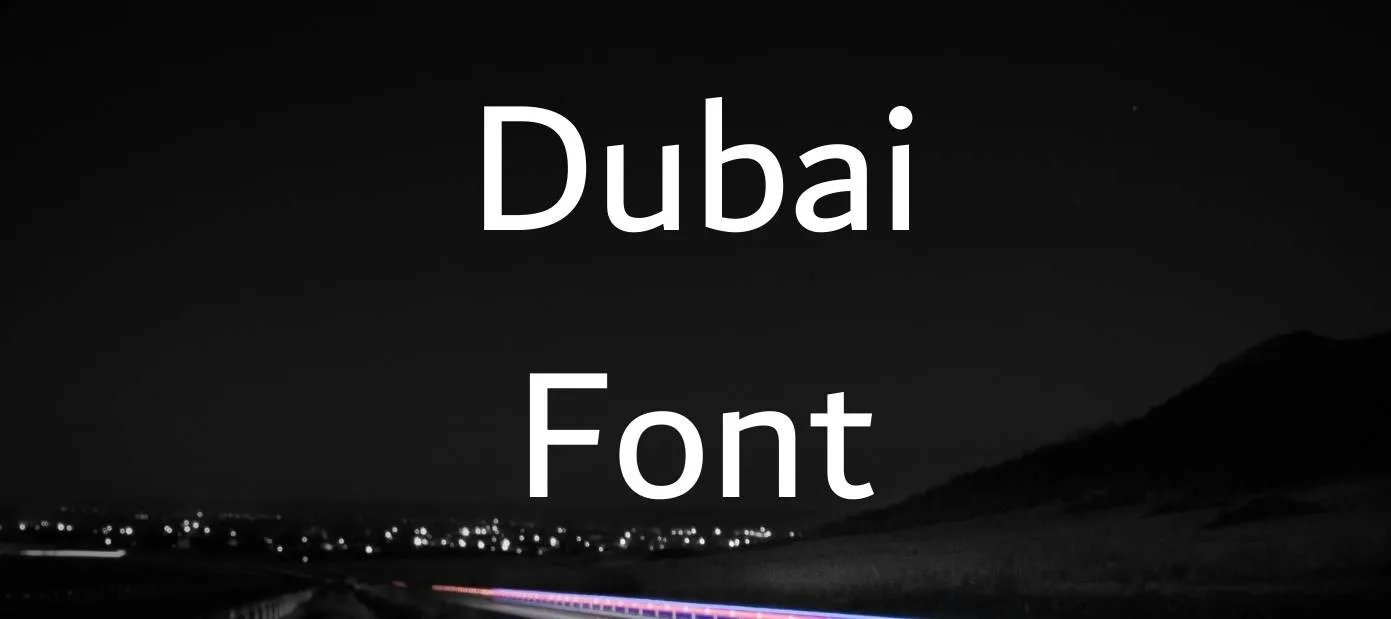 dubai font free download for mac