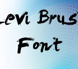 Levi Brush Font Free Download