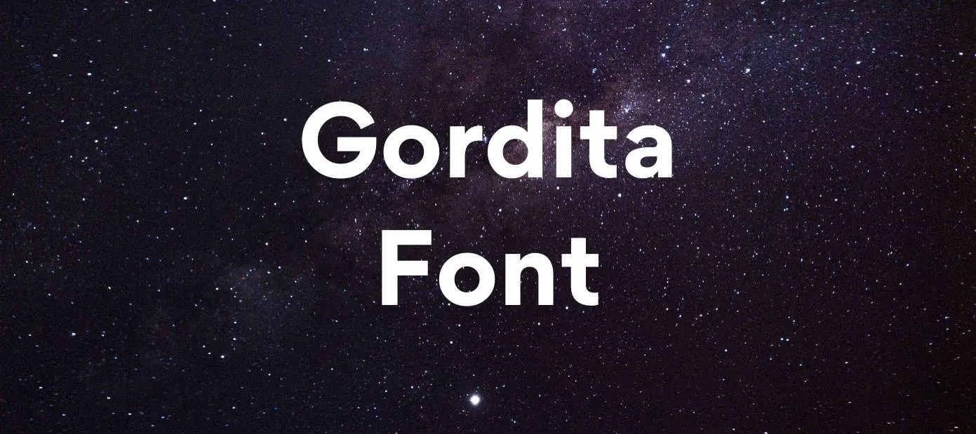 Gordita Font Free Download