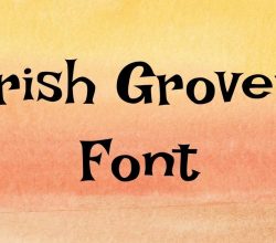 Irish Grover Font Free Download