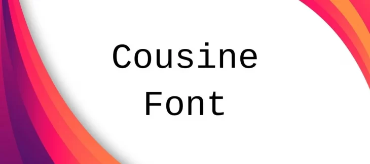 Cousine Font Free Download