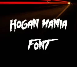 Hogan Mania Font Free Download
