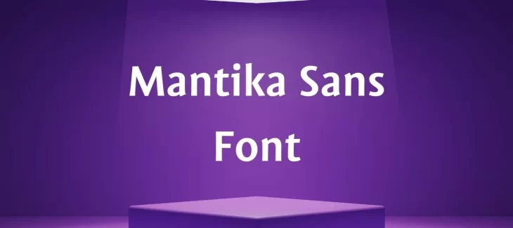 Mantika Sans Font Free Download