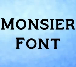 Monsier Font Free Download