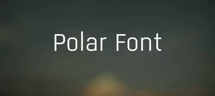 Polar Font Free Download