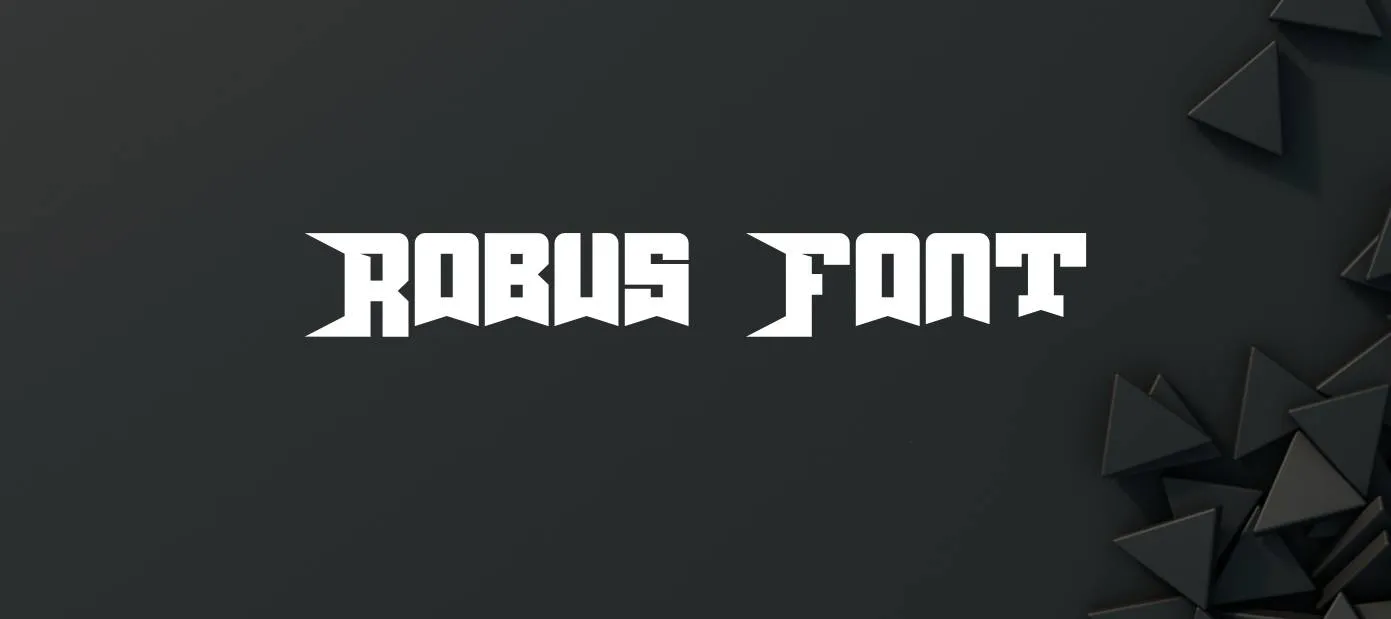 robus-font-free-download