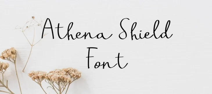 Athena Shield Font Free Download