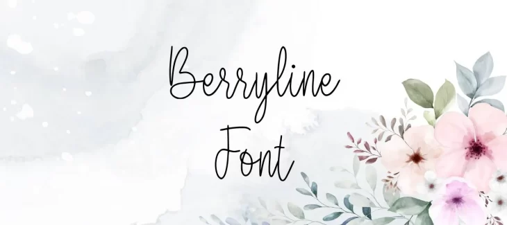 Berryline Font Free Download