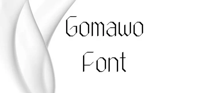 Gomawo Font free Download