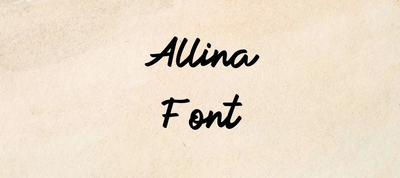 Allina Font Free Download