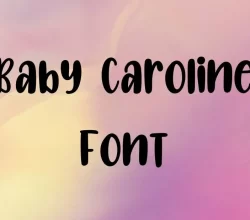 Baby Caroline Font Free Download