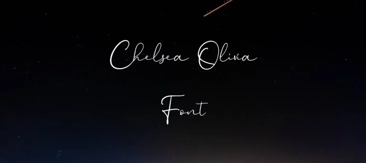 Chelsea Olivia Font Free Download