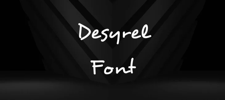 Desyrel Font Free Download