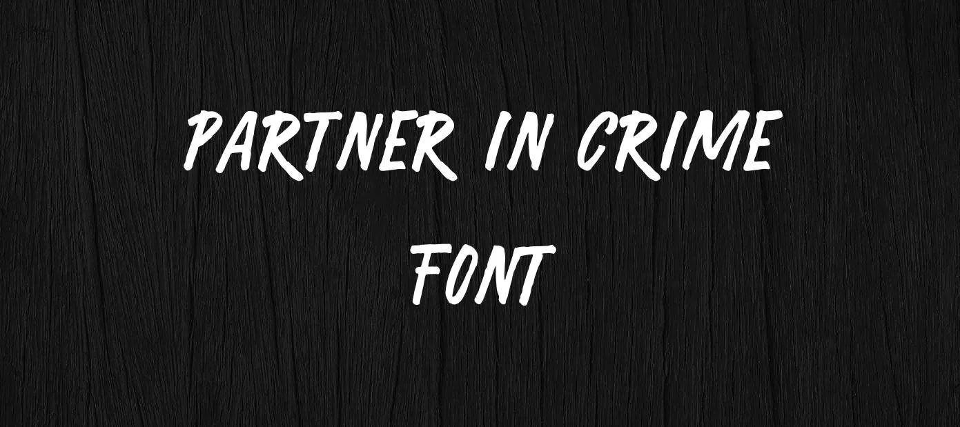 partner-in-crime-font-free-download