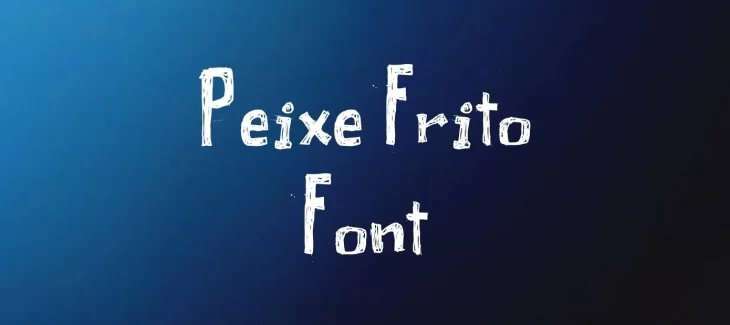 Peixe Frito Font Free Download