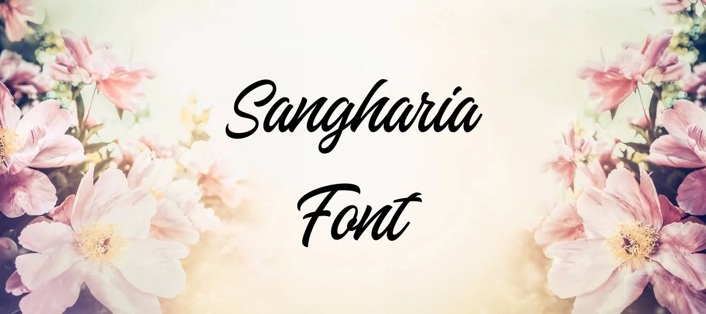 Sangharia Font Free Download