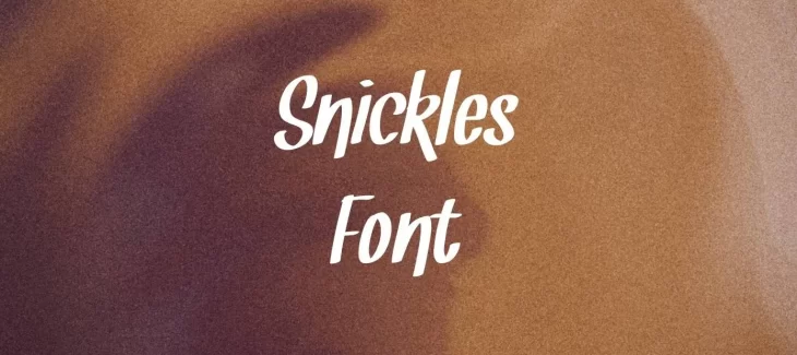 Snickles Font Free Download