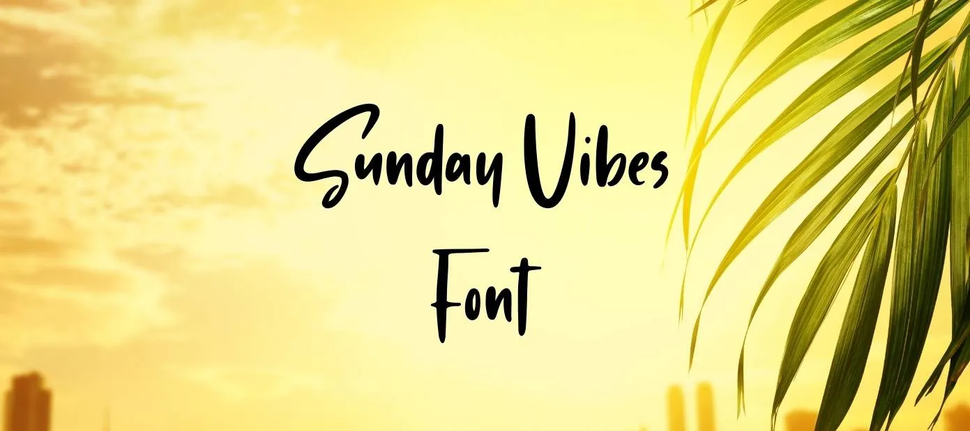 Sunday Vibes - Funky Script By HIRO std
