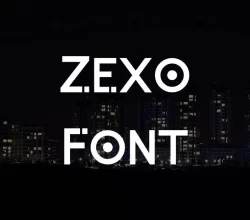 Zexo Font Free Download