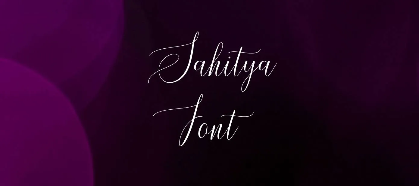 Sahitya Font Free Download