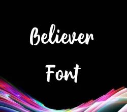 Believer Font Free Download