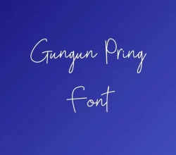 Gunung Pring Font Free Download