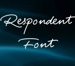 Respondent Font Free Download