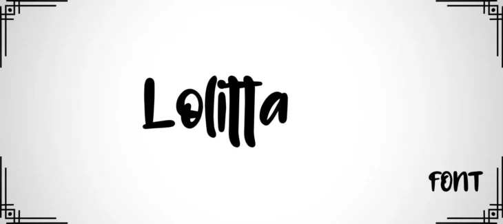 Lolitta Font Free Download 