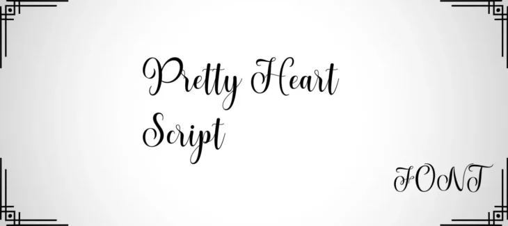 Pretty Heart Font Free Download