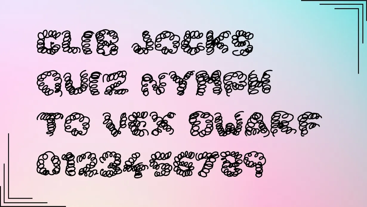 Spring Jokes Font 