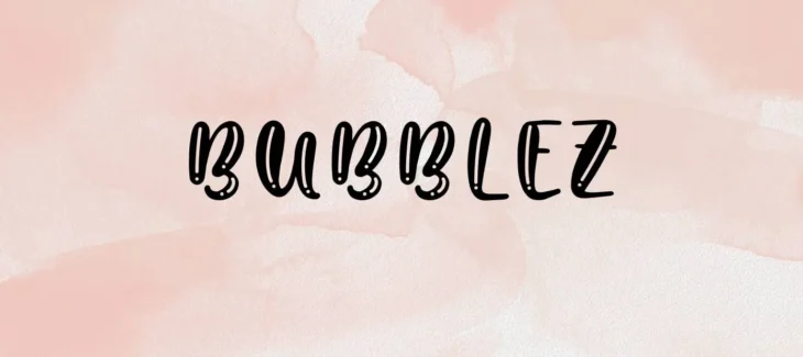 Bubblez Font Free Download 