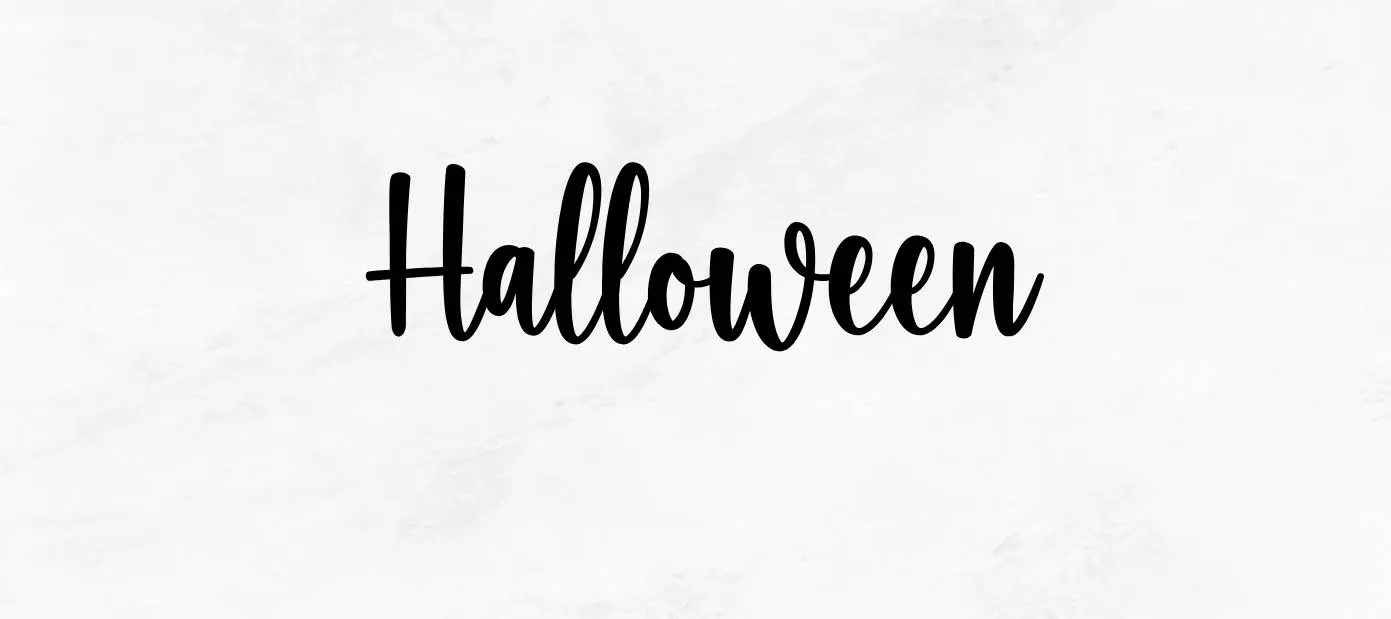 Halloween Font Free Download