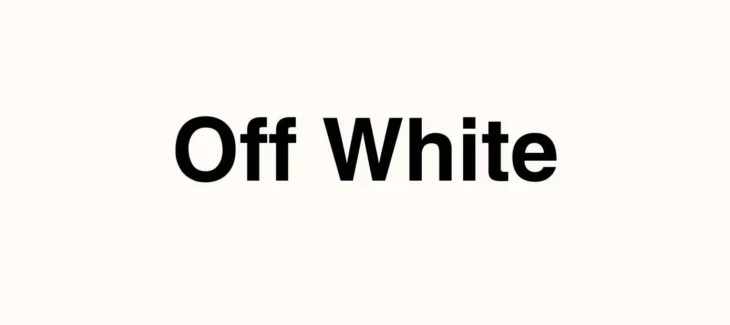 Off White Font Free Download