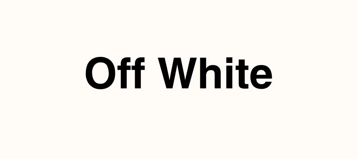 Off White Font Free Download