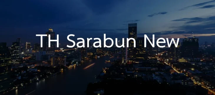 TH Sarabun New Font Free Download 